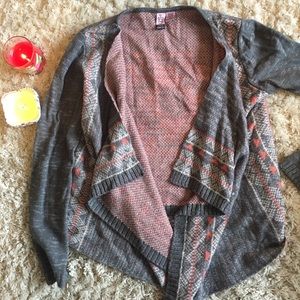 Gorgeous open aztec knit cardigan